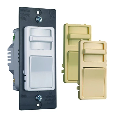 Pass & Seymour Incandescent Dimmer Switch, Preset, Wide-Slide, 700-Watt