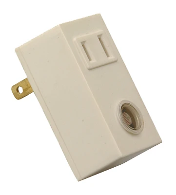 WOODS Light Control With Photocell Sensor, Plug-In, Indoor