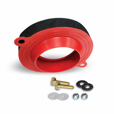 Wax-Free Toilet Seal Ring, Fits 3 & 4 In. Pipes