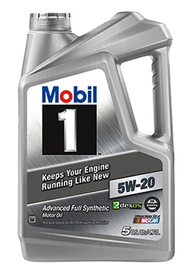 Synthetic Motor Oil, 5w-20, 5-quart Container For High Performance Vehicles