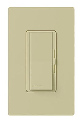 Diva Single-Pole/3-Way Dimmer Switch, 150-Watt, Ivory