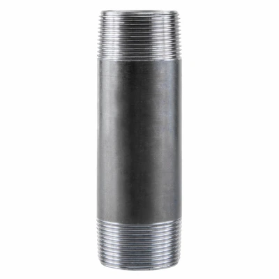1-1/2 x 5-1/2 In. Black Pipe Nipple