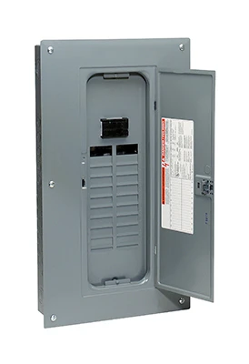 Homeline Main Breaker-Installed Load Center, 100-Amp
