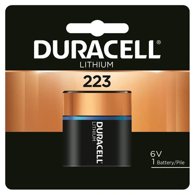 Lithium Photo Battery, #223, 6-Volt