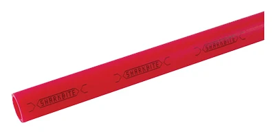 Pex Stick, Red, 1/2 Inch Copper Tube X 2 Feet For Potable Water