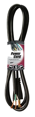 Power Supply Cord 14 Gauge 3 Conductor 6 Feet Long