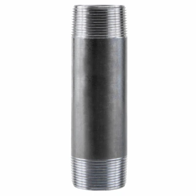 1-1/2 x 6 In. Black Pipe Nipple