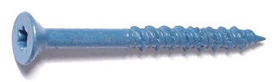 Masonry Screw, 5/16 x 3-1/4 In. Star Flat Head, 50-Pk.