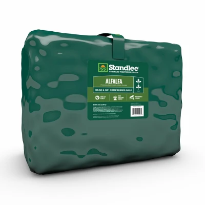 Premium Alfalfa, Grab N Go Bale, 50-Lbs.
