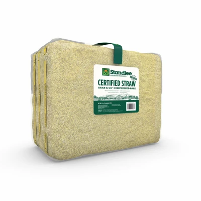 Certified Straw, Grab N Go Bale, 3.6-Cu. Ft.