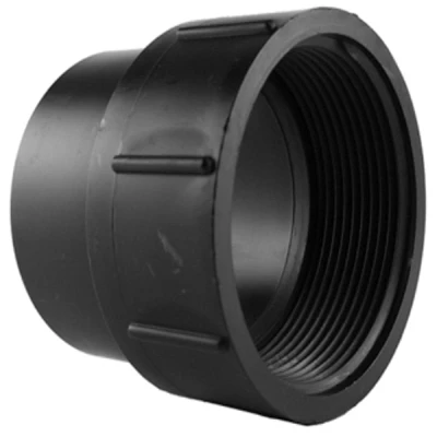ABS/DWV Cleanout Body Adapter, 3 In. Spigot x FIP