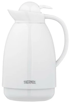 Insulated Carafe, White, 34-oz.