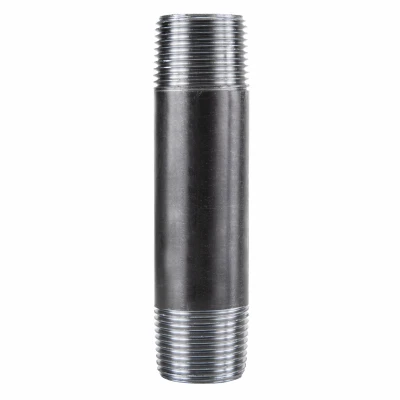 3/4 x 4 In. Black Pipe Nipple