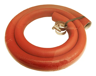 Low Pressure Hydraulic Return Line, 1-inch X 5-feet With Clamps
