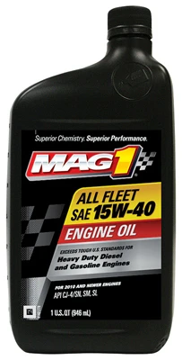 Diesel Oil, 15W-40, 1 Qt.