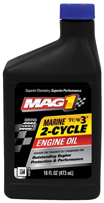 Marine 2-cycle Engine Oil, 16 Ounce - Premium Tc-w3 Formula