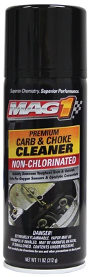 Carburetor & Choke Cleaner Spray, 11 Ounce Non-chlorinated Formula