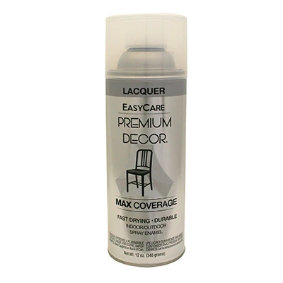 EASYCARE Premium Decor Gloss Lacquer Finish, Clear, 12-oz.