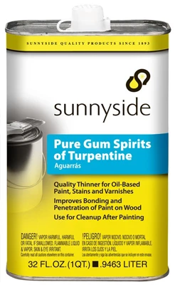 Pure Gum Spirits Turpentine, 1-Qt.