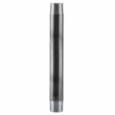 1 x 10 In. Black Pipe Nipple