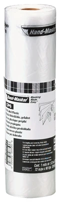 Hand Masker Contractor's Plastic, 6 x 90 Ft.
