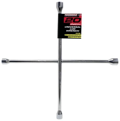 Lug Wrench, SAE/Metric, 20-In.