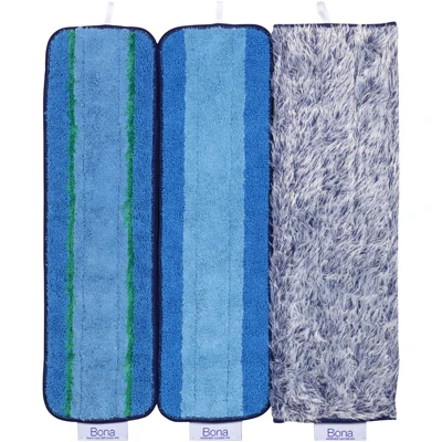 Microfiber Deep Clean Floor Pad, 3-Pk.