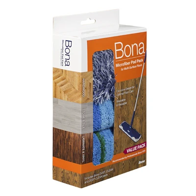 Microfiber Deep Clean Floor Pad, 3-Pk.