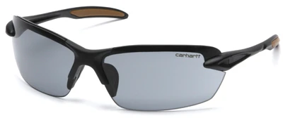 Spokane Safety Glasses, Gray Lens/Black Frame