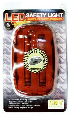 LED Safety Light with Two Functions for Enhanced Visibility and Safety