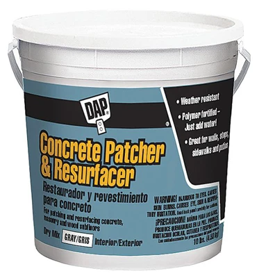 Concrete Patcher, Dry Latex, 5-Lbs.