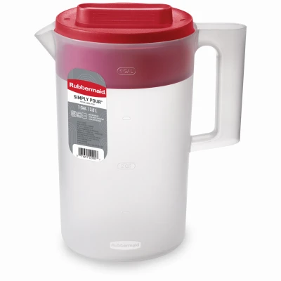 Simply Pour Pitcher, Plastic, Multi-Function Lid, Gallon