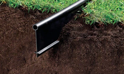 Black Landscape Edging 3 and 5 Eighths Inches by 20 Feet