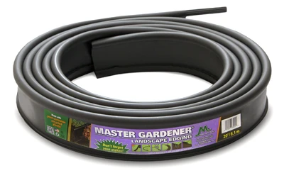 Landscape Edging, Black, 3-5/8 In. x 20 Ft.