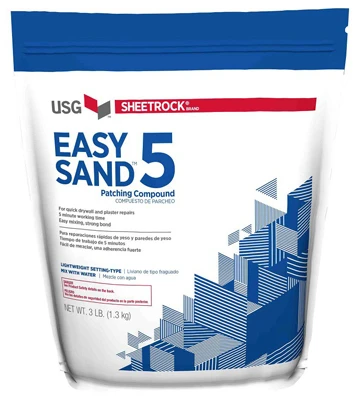 Easy Sand 5 Lightweight Setting-Type Joint Compound, 3 Lbs.