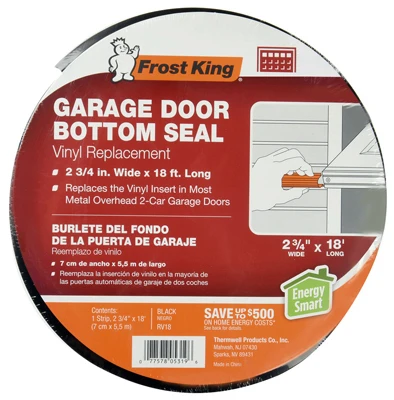 Garage Door Bottom Weather Seal, 2.75 In. x 18 Ft.