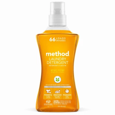 Laundry Detergent, Ginger Mango, 53.5-oz, 66 Loads