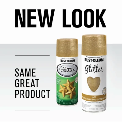 Specialty Gold Glitter Spray Paint, 10.25 Ounce Can
