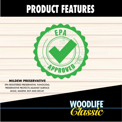 Classic Clear Wood Preservative, 1 Gallon, Protects Against Decay and Weathering