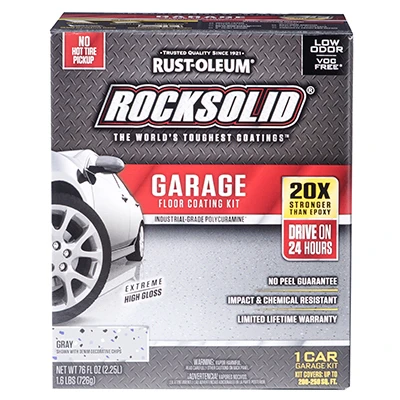 Garage Coating Kit, Gray, 76 oz.