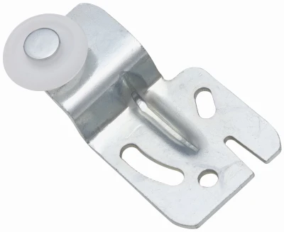Sliding Door Hanger, Zinc Plated, 1/2 In. Offset