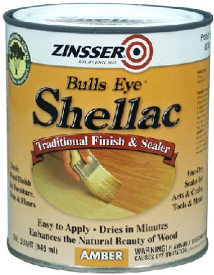 Bulls Eye 1-Qt. Amber Shellac