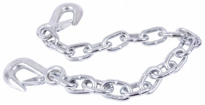 Trailer Towing Safety Chain, 30-inch, 7600 Lb Capacity With Locking Hooks