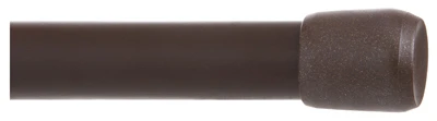 Carlisle Spring Tension Rod, Brown, 48 to 75 In.