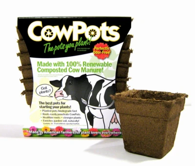 Plantable Pots, 4-In. Square, 12-Pk.