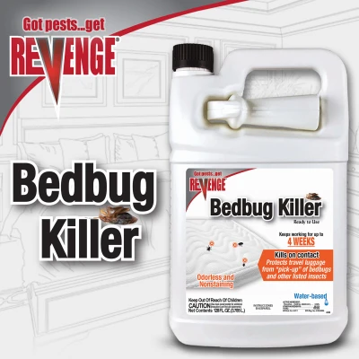 Bed Bug Killer Insecticide, 1 Gallon Concentrate For Effective Pest Control