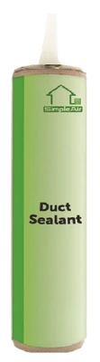 Duct Sealant, 10.5 Oz. Tube For Indoor And Outdoor Use