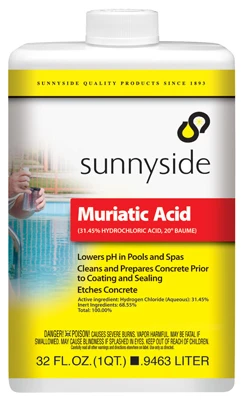 Muriatic Acid, 1 Qt.