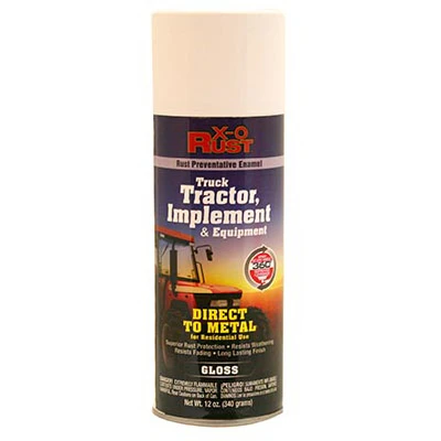 Rust-preventative Spray Paint & Primer, Gloss White, 12 Oz. For Metal