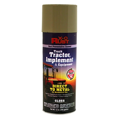 Rust-preventative Spray Paint & Primer, Ford Gray, 12 Oz. Direct-to-metal